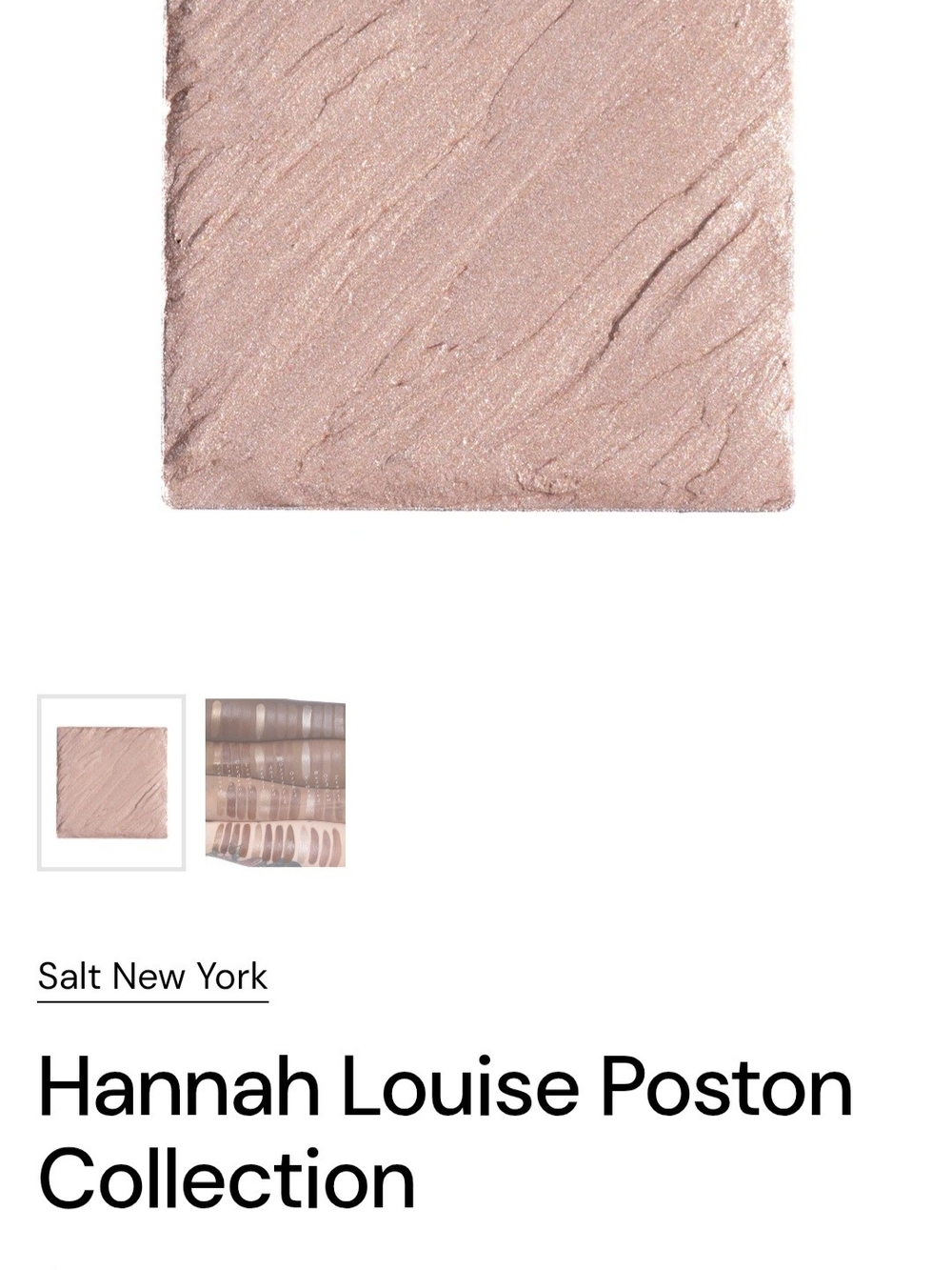 Hannah Louise Poston Collection Creamy Mauve Blush - Picture 3 of 5